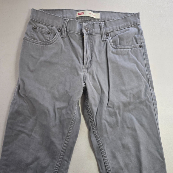 Levi's 511 Slim Jeans Boys 14 27 x 27 Regular Gray - Picture 12 of 16
